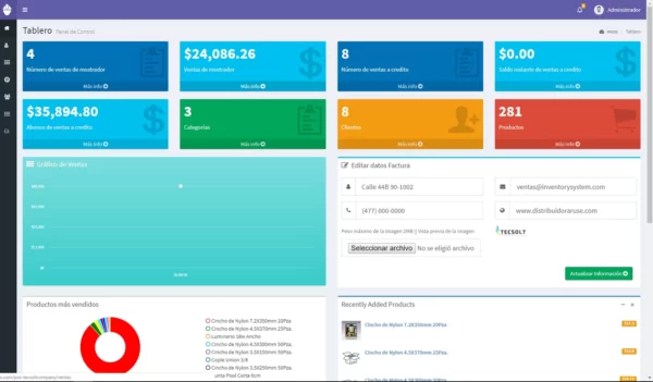 Sistema POS e inventario - Imagen 3