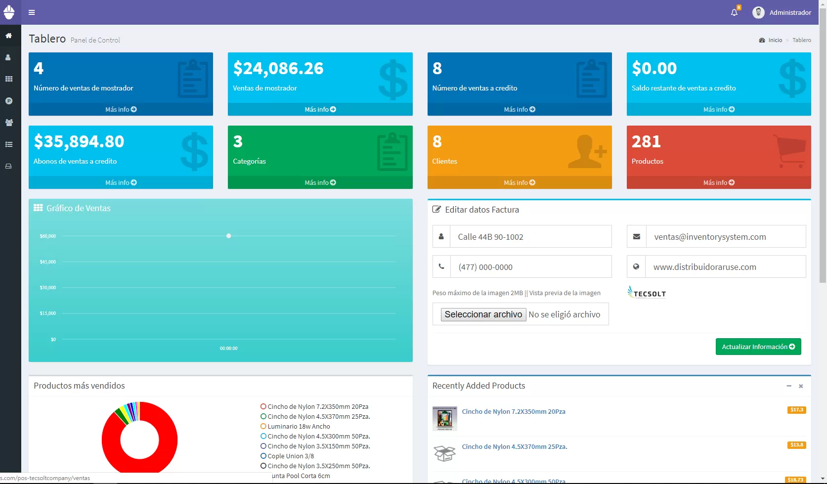 Sistema POS e inventario - Imagen 3