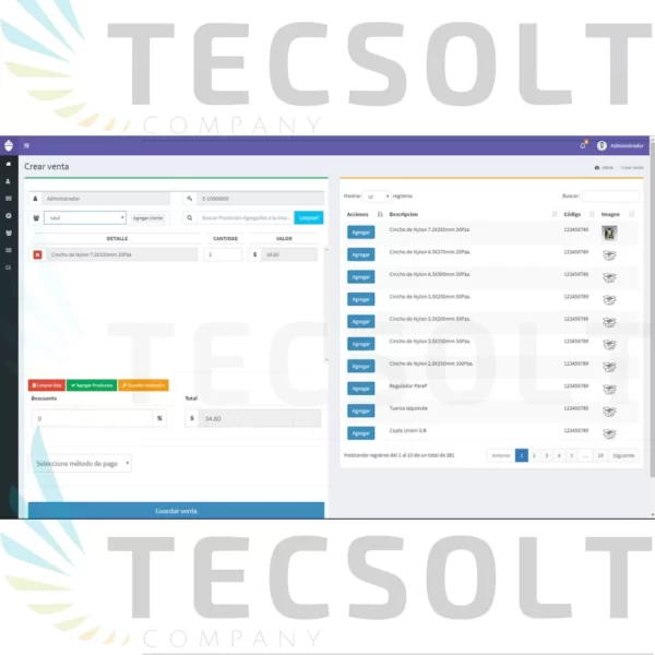 Sistema POS e inventario - Imagen 5