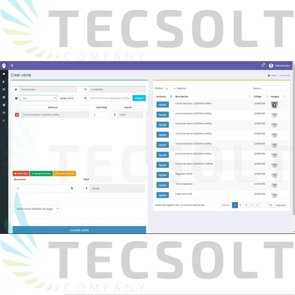 Sistema POS e inventario - Imagen 5
